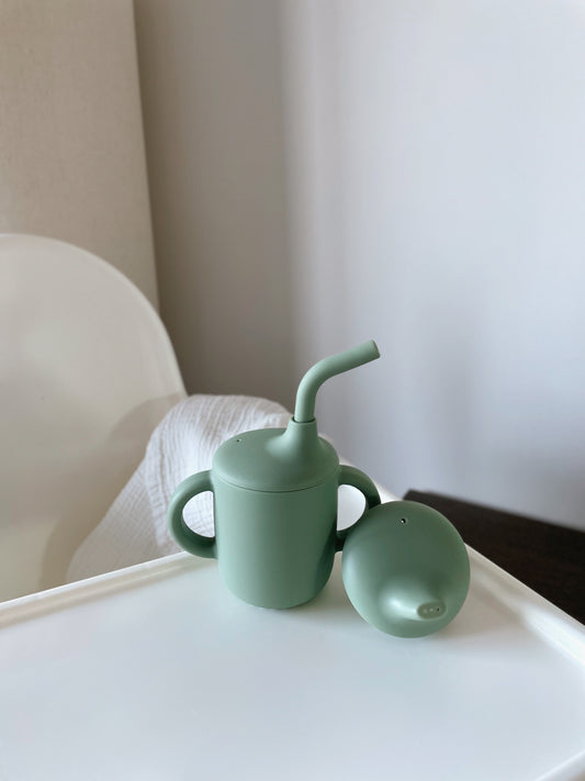 Pipmugg + Sugrör Matcha
